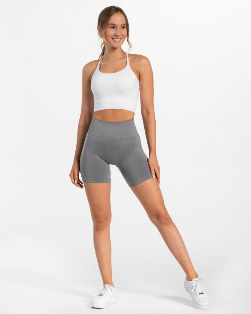 Grey Teveo Classy Women's Shorts | UK-FZVO76295