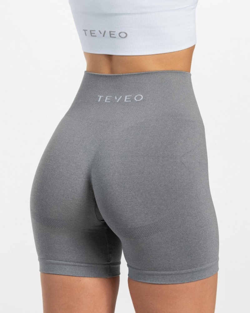 Grey Teveo Classy Women's Shorts | UK-FZVO76295