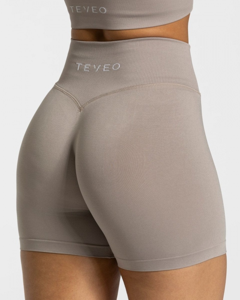 Grey Teveo Sensation Mini Women's Shorts | UK-BERC92187