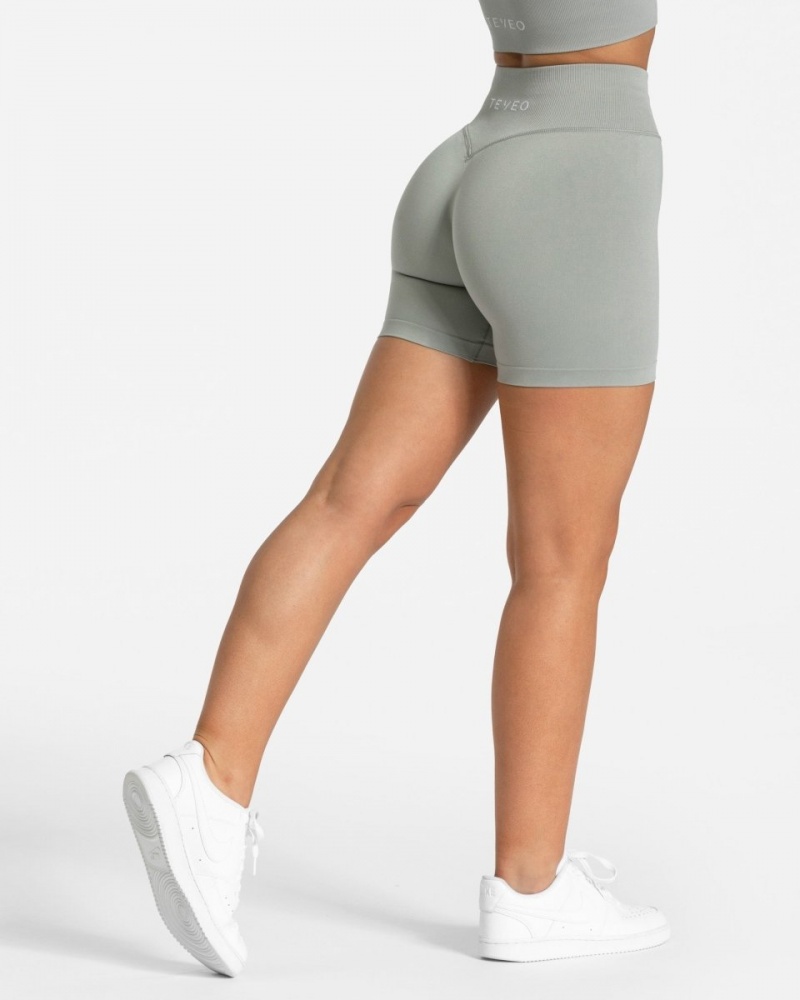 Grey Teveo Sensation Mini Women's Shorts | UK-ZBIE59217