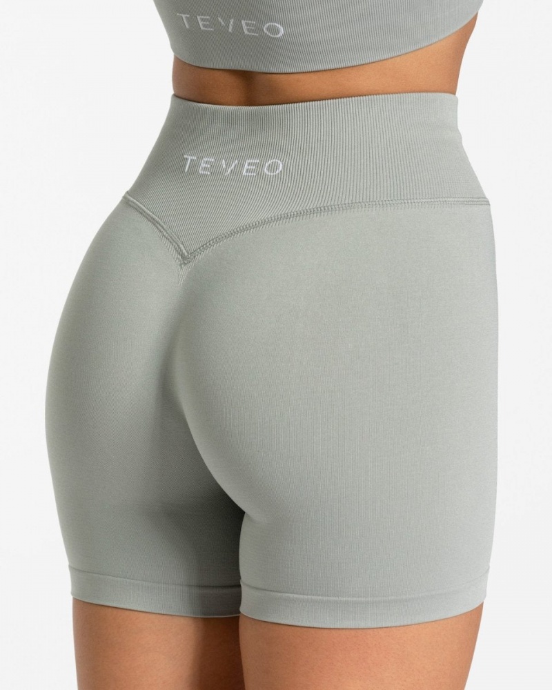 Grey Teveo Sensation Mini Women's Shorts | UK-ZBIE59217