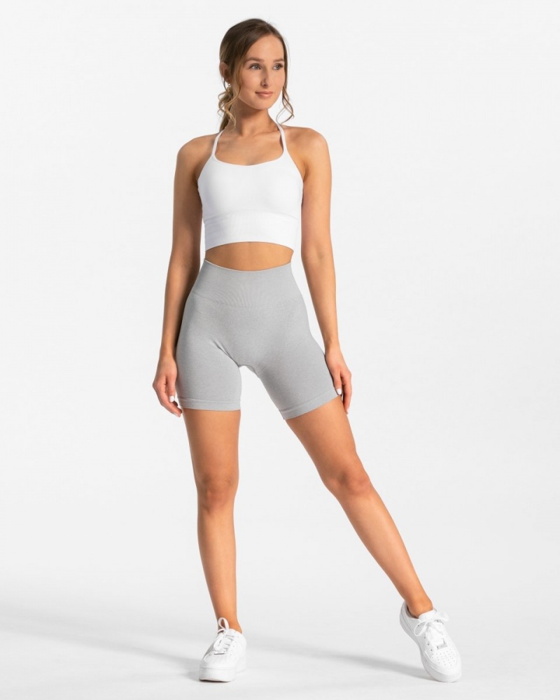 Light Grey Teveo Classy Women's Shorts | UK-FAQS61472